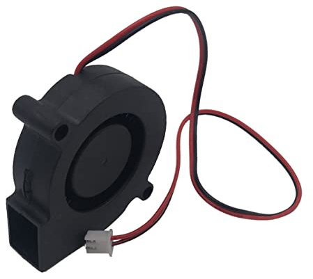 HAPINARY 2 STÜCK Radial Kühlgebläse für Drucker Hydraulisches Lager Leiser Betrieb Effiziente Wärmeableitung Einfache Installation Schwarz