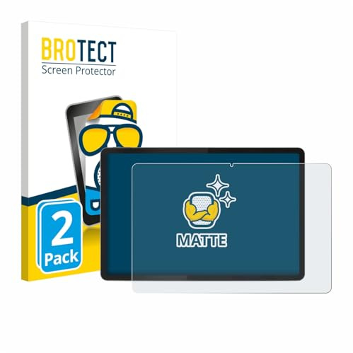BROTECT Schutzfolie für Lenovo Tab K11 | (2. Gen.) 2 Stück Entspiegelnder Displayschutz Made in Germany Matte Displayschutz-Folie Anti-Reflex Einfache Montage