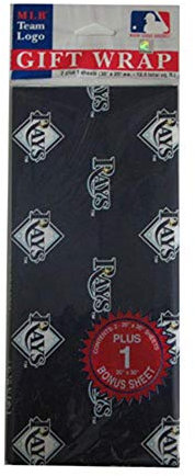 Pro Specialties Group MLB Geschenkpapier Anaheim Angels, Tampa Bay Strahlen