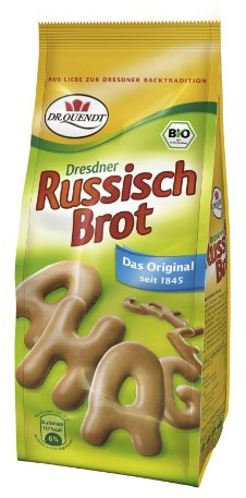 Dr. Quendt Bio Russisch Brot Original, 10er Pack (10 x 100 g)