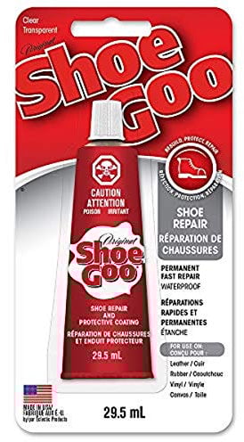 Shoe Goo Translucide 29.5ml Colle réparation chaussures