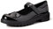Geox Girls J Casey P Ballerina, Black, 5 UK