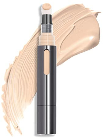 Julep Cushion Complexion 5-in-1 Concealer (130 Ivory) Corrector & Foundation with Turmeric Extract, Camellia Oil & Hyaluronic Acid - Buildable Coverage for Flawless Skin