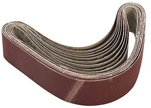 EsportsMJJ 10Pcs 50x686mm Sanding Belts 60 120 150 240 Grit Aluminium Oxide Sanding Belts Abrasive Tool