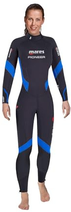 Mares Damen Wetsuit Pioneer 7mm, Blue, S1, 412347