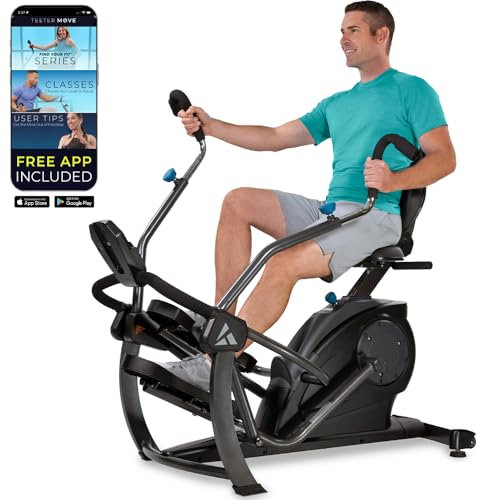 TEETER FreeStep Crosstrainer und elliptisch, Schwarz