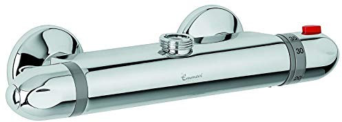 Emmevi - Mezclador termostático ducha exterior para columna de ducha serie Pegaso
