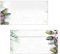 SIGEL DU177 Briefumschläge Weihnachten, mit moderner Weihnachtsgirlande, DIN lang, 50 Stück, Christmas Garland