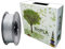 Bio PLA Filament 1,75mm 1kg Spule Full Biologic PLA Filament 1000g für alle 3D Drucker (Aluminium Weiss Metallc)