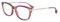 Brillen Jimmy Choo JC248 S5R BURGUNDY GOLD GLITTER 53/18/ WOMAN