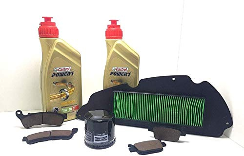 KIT TAGLIANDO COMPATIBILE SH 300 OLIO POWER 1 FILTRO ARIA OLIO PASTIGLIE 2007 2008 2009 2010 2011 2012 2013 2014