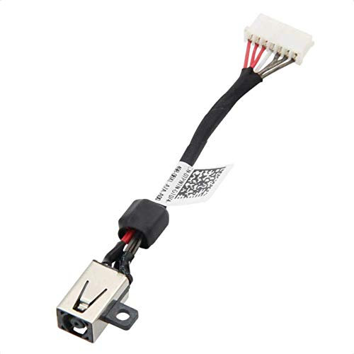 MMOBIEL Câble Flexible de Remplacement du connecteur DC Power Jack Dock Compatible avec Dell Séries XPS 15 9550 9560 P56F Precision 5510