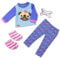 Our Generation BD30390Z Puppen Outfit Pyjama Mops-Print, Bunt