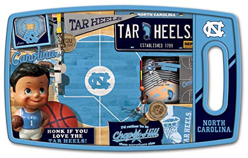 YouTheFan NCAA North Carolina Tar Heels Retro Series Schneidebrett