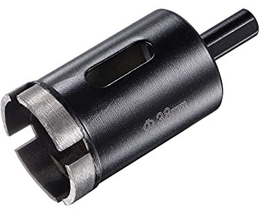 sourcing map 38mm Diamond Core Drill Bits Dry or Wet Hole Saws for Hard Concrete Brick Block Masonry Stone Tile Glass