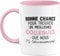 quotedazur - Mug Bonne Chance Pour Trouver De Meilleurs Collègues Que Nous - Cadeau Départ Homme, Femme, Chef, Stagiaire, Départ Retraite, Merci, Remerciement - Idée Cadeau Humour