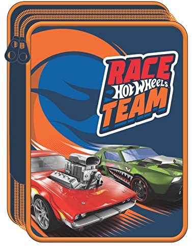 Hot Wheels Federmäppchen Doppeldecker gefüllt 349-27100