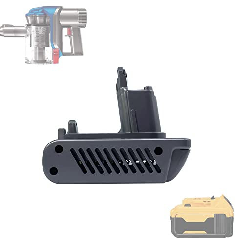 BTRUI Für Dyson Typ B DC31 DC35 Batterieadapter, für Dewalt 20 V Akku auf Typ B DC31 DC34 DC35 DC44 DC45 DC56 DC57 917083-01 Handstaubsauger [nur passend für Dyson Typ B]