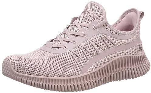 Skechers Damen BOBS GEO New Aesthetics Sneakers,Sports Shoes, Fuchsia, 35.5 EU