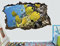 Tier Fisch Gelb Individuelle Wandtattoos 3D Wandtattoos Art.-Nr