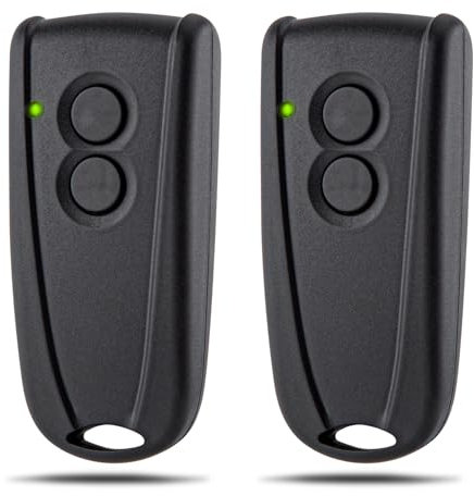 pepape 2 pièces Télécommande d'ouverture de Garage pour EcoStar RSC2-433 RSE2-433, télécommande de Porte pour Hormann EcoStar Liftronic 500/700/800 pour Portronic D2500/D5000/S4000
