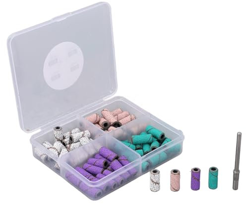 Schleifbänder, Mandrel Bit, Nail Art Schleifbänder, Sicheres Polieren, Entfernen Abgestorbene Haut für die Fußpflege