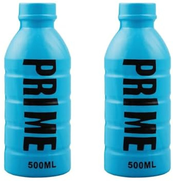 SDMAX Prime Bottle Squishy Toys, Squeeze and Stress Relief, Portable and Safe, Comfortable Decompression Water Bottles, Easy to Carry, Ideal for Kids and Adults, 2 PCS (Blue)