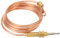 120 Cm Kupfer-Thermoelement-Ersatz, Universeller Gas-Thermoelement-Sensor, Gasherd-Ersatz-Thermoelement für Öfen, Gasöfen, Kessel und Warmwasserbereiter