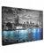 MuchoWow© Bilder Groß 120x80 cm XXL Wohnzimmer Deko Moderne Wandbild Kunstdruck auf Leinwand Bild Schlafzimmer über Bett Room Decor Geschenke New York - Skyline - Stadt - Blau