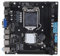 LGA1150 Computer-Motherboard, H81M - I ITX-Motherboard für Xeon E3 V3, 2*DDR3 Bis zu 16G PC ECC REG, ALC897 HD 5.1 Kanal mit 24Pin Strom, 6*USB2.0, PCIE 3.0X16 Grafiksteckplatz