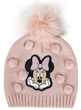 Cerdá Life's Little Moments Unisex Kinder Gorro Punto Strickmütze Minnie Tu:T.Unica, Bunt, Einheitsgröße EU