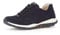 Gabor Damen Low-Top Sneaker, Frauen Halbschuhe,schnürschuhe,schnürer,straßenschuhe,Strassenschuhe,Sportschuhe,nightbl.(S.w/blau),42.5 EU / 8.5 UK