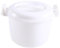 Lamsimoy Microwave Rice Cooker Multifunction Small Lunch Container Microwave Cooker Cookware 17.5x21x14cm