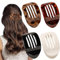 4 pinzas para el pelo para mujer,pinzas pelo mujer pinza para cabello,pinzas planas para el pelo, claw clips antideslizantes de acrílico para mujeres niñas (4 colores)