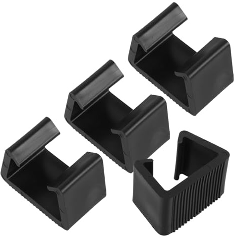 CANIGHT 4pcs Garden Furniture Clips Rattan Sofa Clamp Patio Sofa Clips Strong Sturdy for Outdoor Use