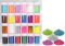 24 Stück Bastel Glitzerstaub Set, 24 Farben Holographische Klobig, Glitzerstaub, Glitzerstaub Basteln, Glitzerstaub, DIY Basteln Glitzerstaub, für Epoxidharz, Handwerk Dekoration, Körper Nägel