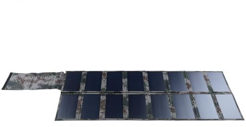 Panel Solar Portátil de 400W, Cargador de Panel Solar Plegable, Cargador de Energía del Módulo Fotovoltaico Monocristalino de Alta Eficiencia, para Acampar, Senderismo,