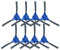 Tbrov Cepillo Lateral de Repuesto Compatible con Cecotec Conga 1099 1090 Connected/Conga 1790 1990 Connected Robot Aspirador Repuestos Cepillos Laterales
