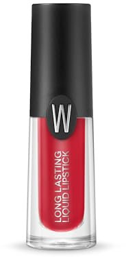 WYCON cosmetics LONG LASTING LIQUID LIPSTICK Rossetto liquido long lasting 10H dal finish matt 204 LIGHT MERLOT