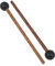 CLISPEED 1 Paire De Baguettes De Batterie Éthérées Marteau Maillet Baguettes De Batterie Percussions Souples Xylophone Instrument De Musique Baguette Instrument De Musique Outil