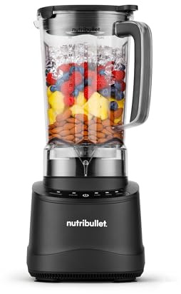 nutribullet Power Core™ Blender, 1400W Peak Power, Smoothies, Crushed Ice & Frozen Fruit, Full-Size Countertop Blender, 72-oz. Pitcher, Black, NBF70100