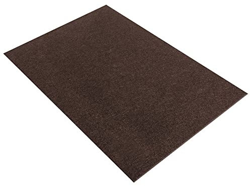 Rayher 5311905 Textilfilz, 30 x 45 x 0,4 cm, dunkelbraun, 100 % Polyester, Bastelfilz, Filzzuschnitt, Filzplatten