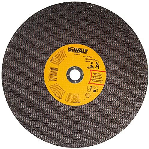 DEWALT Chop Saw Wheel, General Purpose, 14-Inch x 7/64-Inch x 1-Inch (DWA8011)