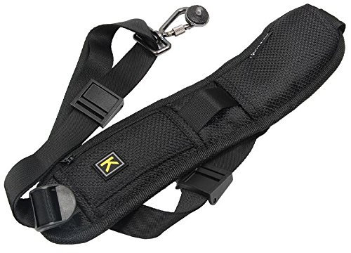 BW Quick Rapid Camera Shoulder Single Neck Sling Black Belt Strap for SLR DSLR (Single Shoulder Strap)