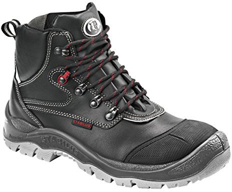 Stabilus 2617, Unisex SRA Sicherheitsschuhe, Schwarz, 42 EU (8 UK)