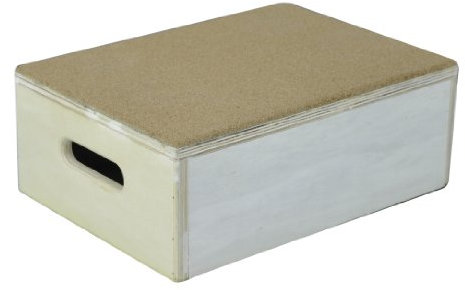 Aidapt 100mm (4) Free Standing Cork Non Slip Bath And Household Step Platform with Carry Handles