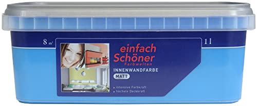 Wilckens Innenwandfarbe matt, 1 l, Adria Blau