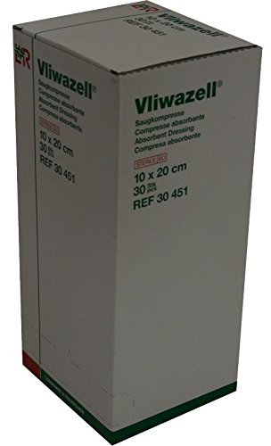 VLIWAZELL Saugkompressen steril 10x20 cm 30 St