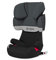 CYBEX Silver Solution X-Fix Car Seat, Suitable for Cars With or Without Isofix, Groups 2/3 (15-36 kg), From 3 Years to Approximately 12 Years, Gray Rabbit - Dark Gray