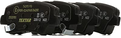 Textar 2533701 Disc Brake Pad Set
